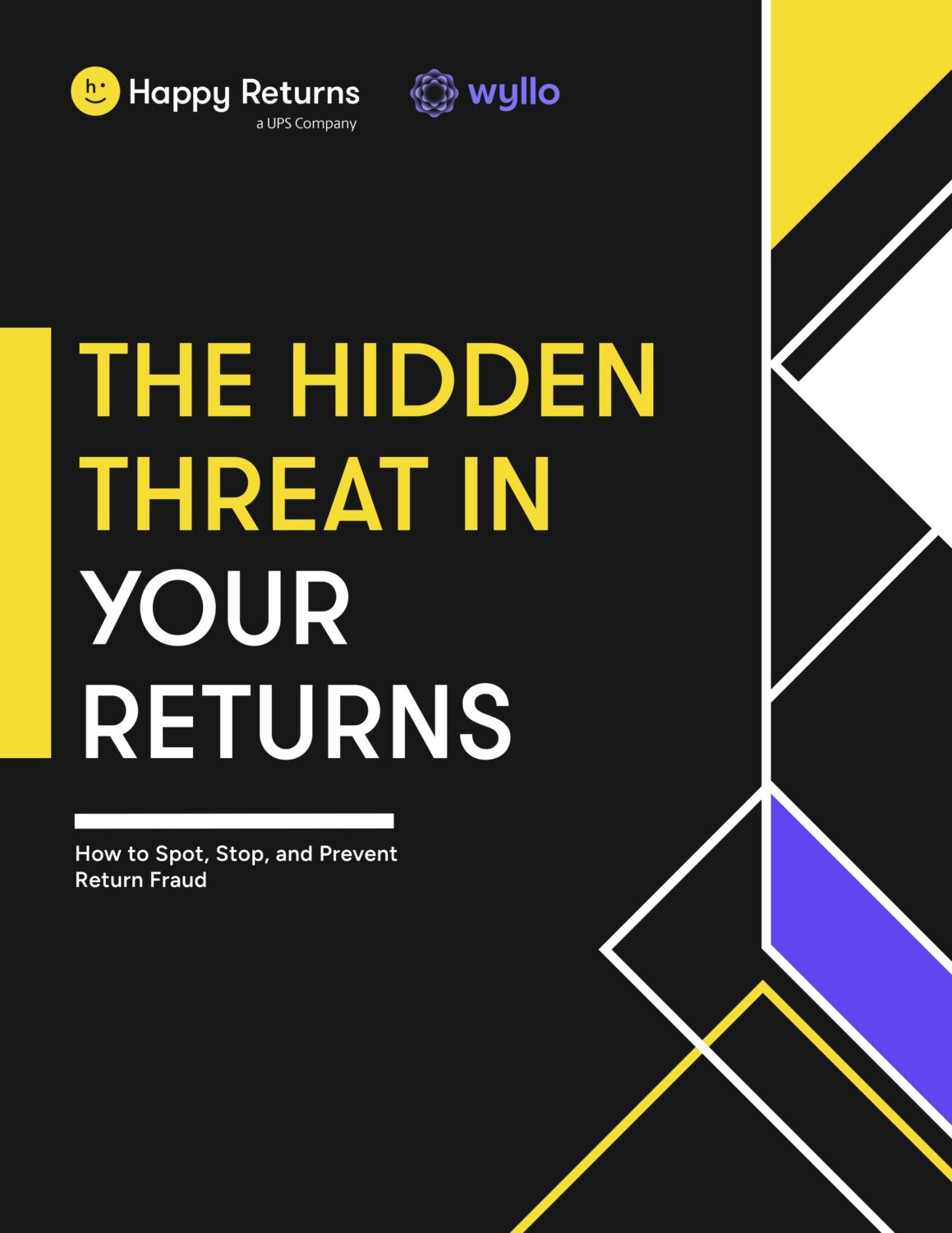 Wyllo + Happy Returns, a UPS Company, Fraud Report cover
