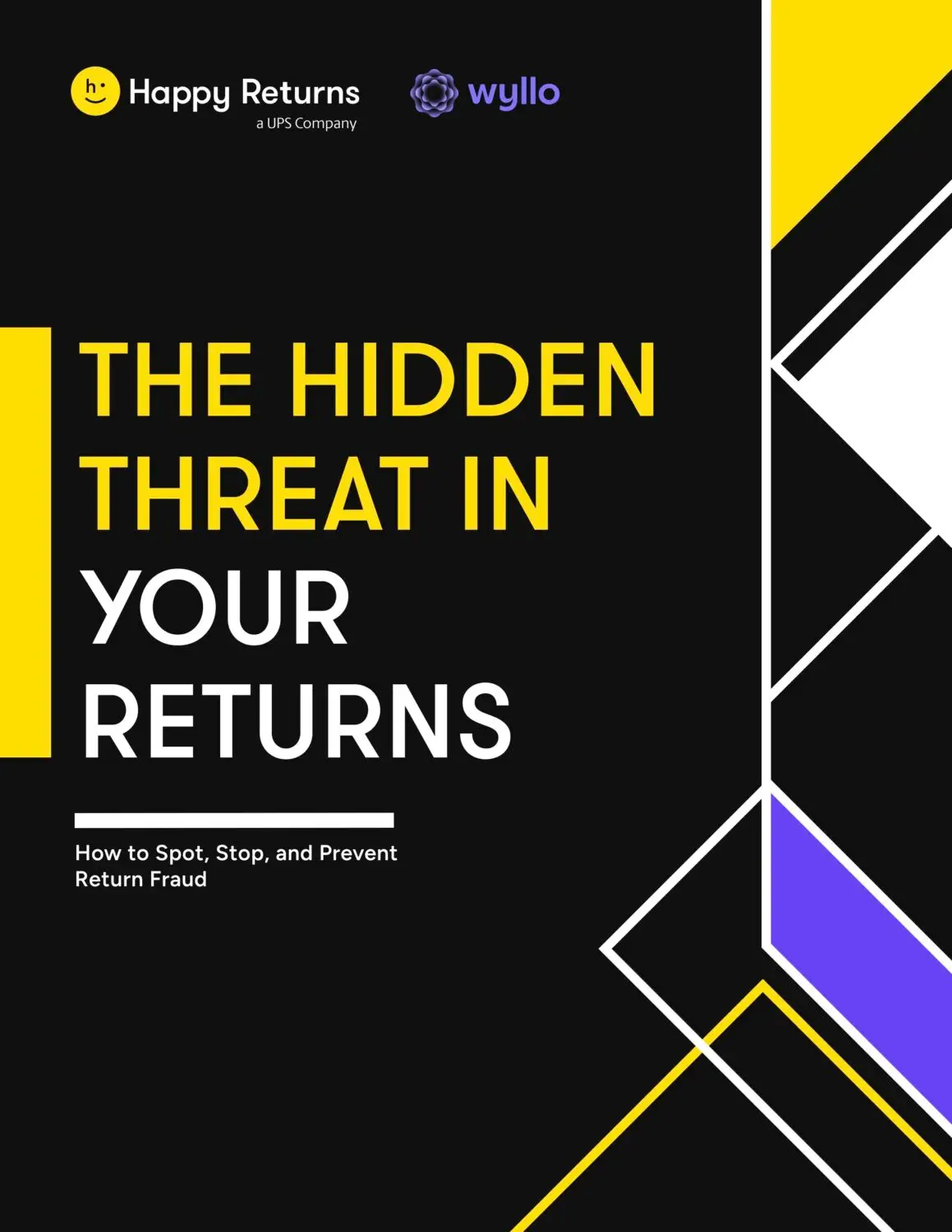 Wyllo + Happy Returns, a UPS Company, Fraud Report cover